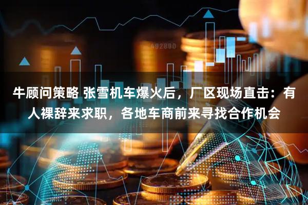 牛顾问策略 张雪机车爆火后，厂区现场直击：有人裸辞来求职，各地车商前来寻找合作机会