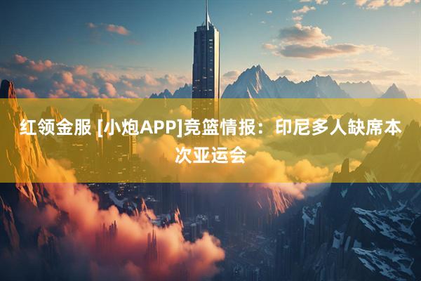 红领金服 [小炮APP]竞篮情报：印尼多人缺席本次亚运会